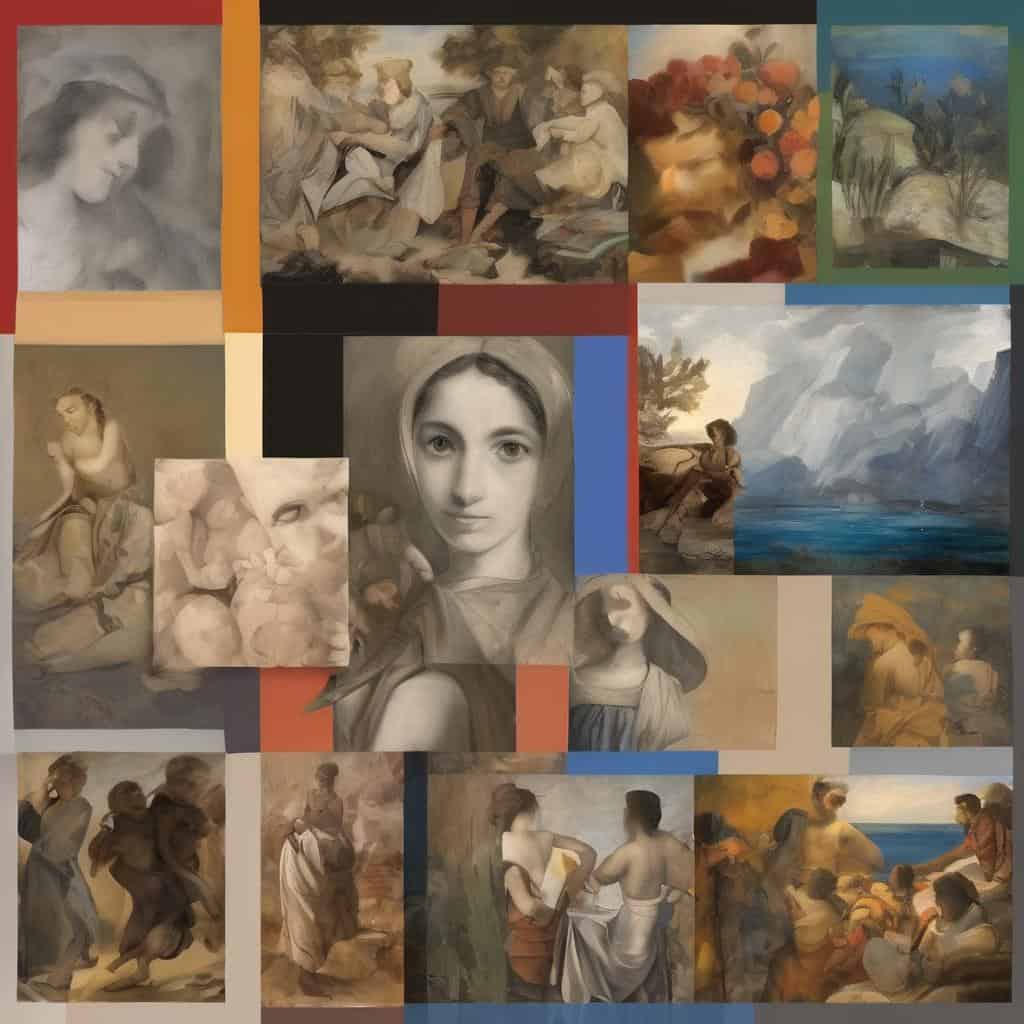 Ομορφες ελαιογραφίες με σύγχρονες τάσεις στην τέχνη, αναλύοντας τις καινοτόμες τεχνικές και θεματολογίες.