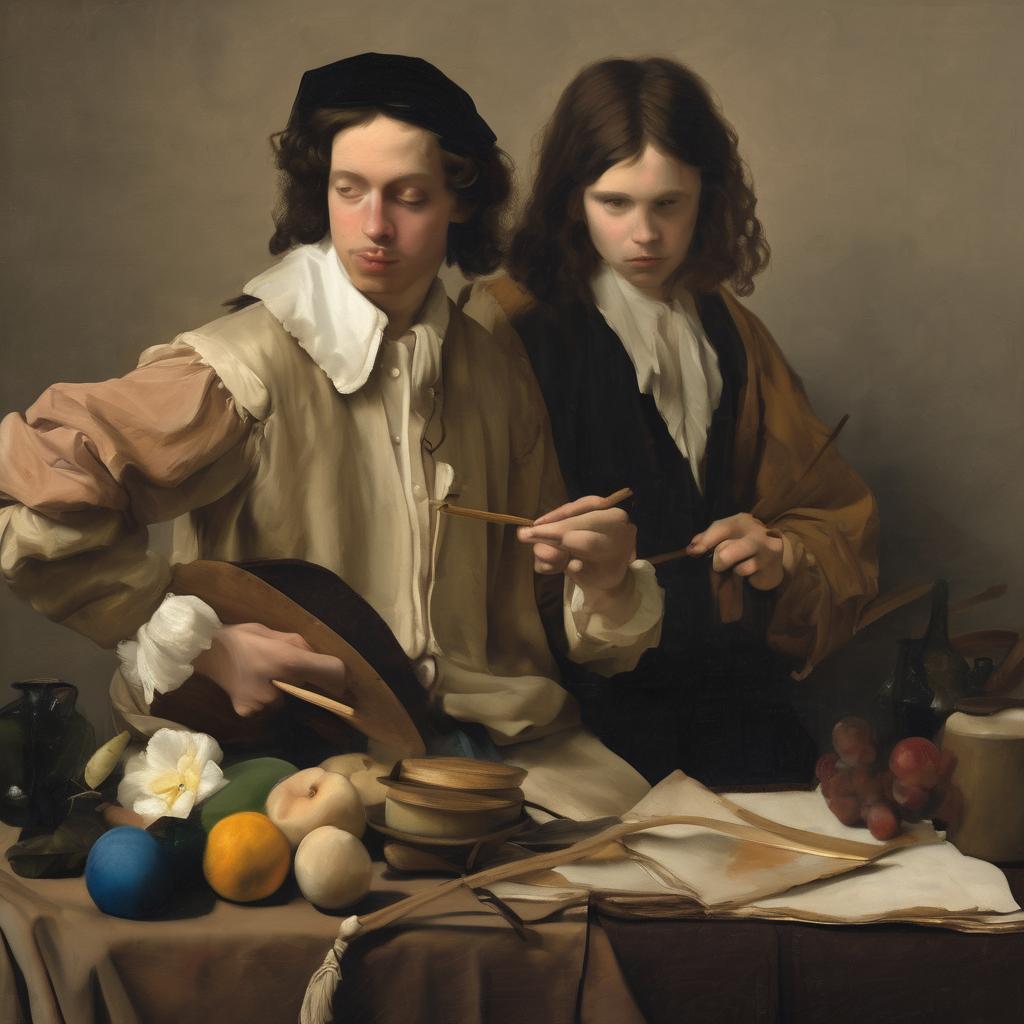 Το στιλ και οι τεχνικές ζωγραφικής του καλλιτέχνη